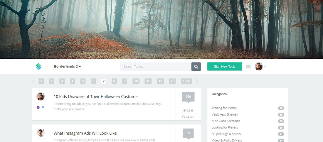 Detail Template Html Forum Nomer 5