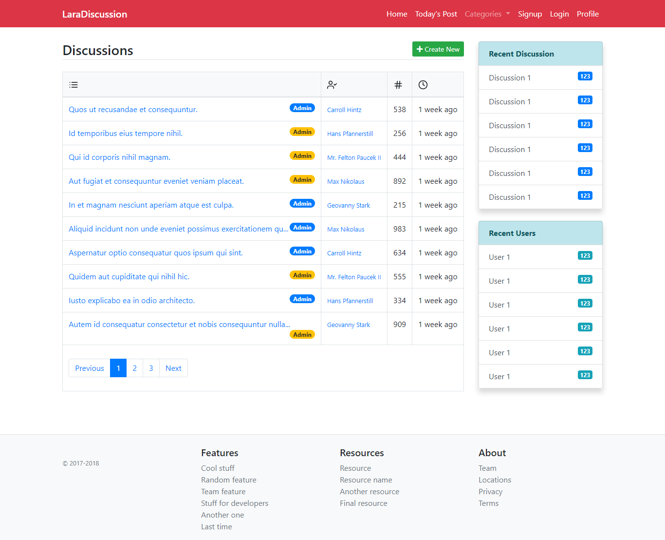 Detail Template Html Forum Nomer 44