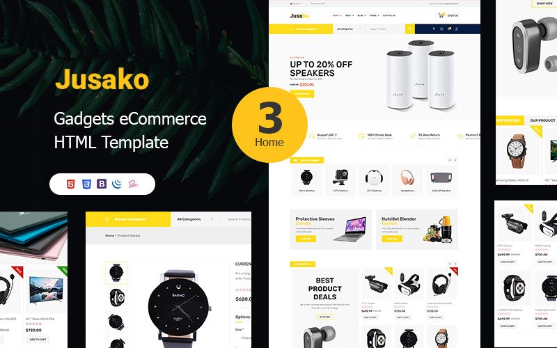 Detail Template Html5 Ecommerce Nomer 22