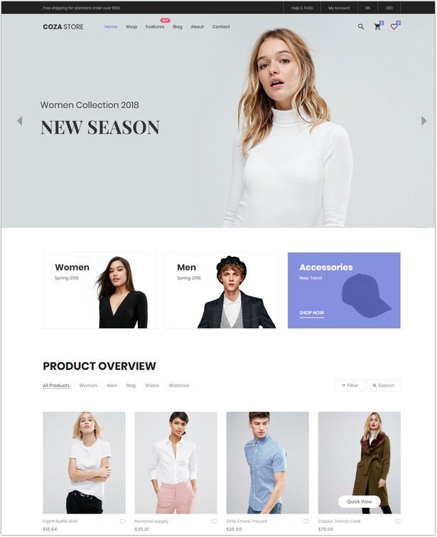 Detail Template Html5 Ecommerce Nomer 50