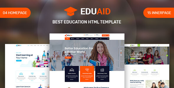Detail Template Html5 Education Nomer 2