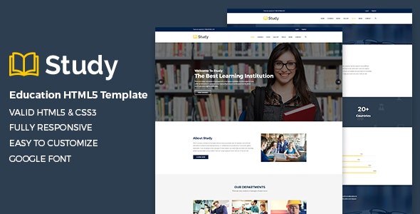 Detail Template Html5 Education Nomer 17