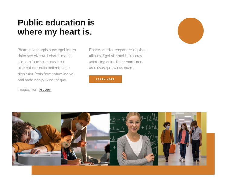 Detail Template Html5 Education Nomer 23