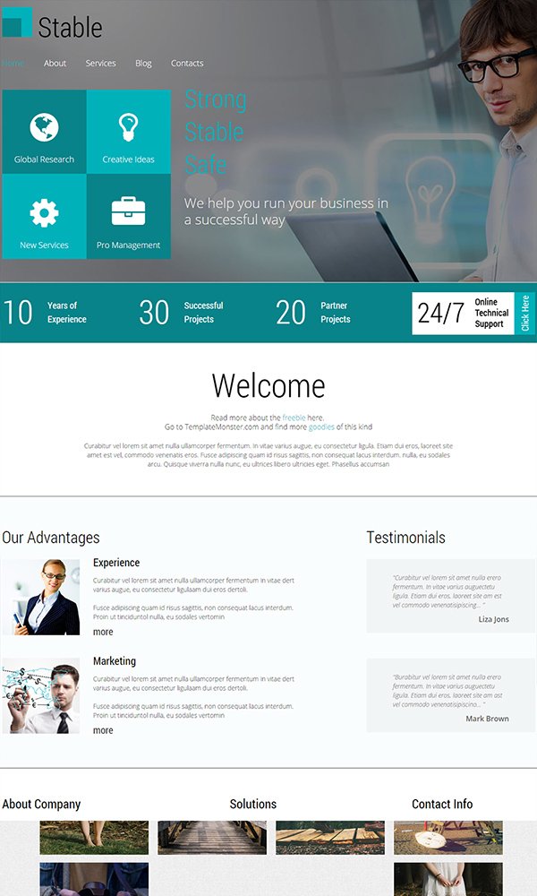 Detail Template Html5 Free Nomer 31