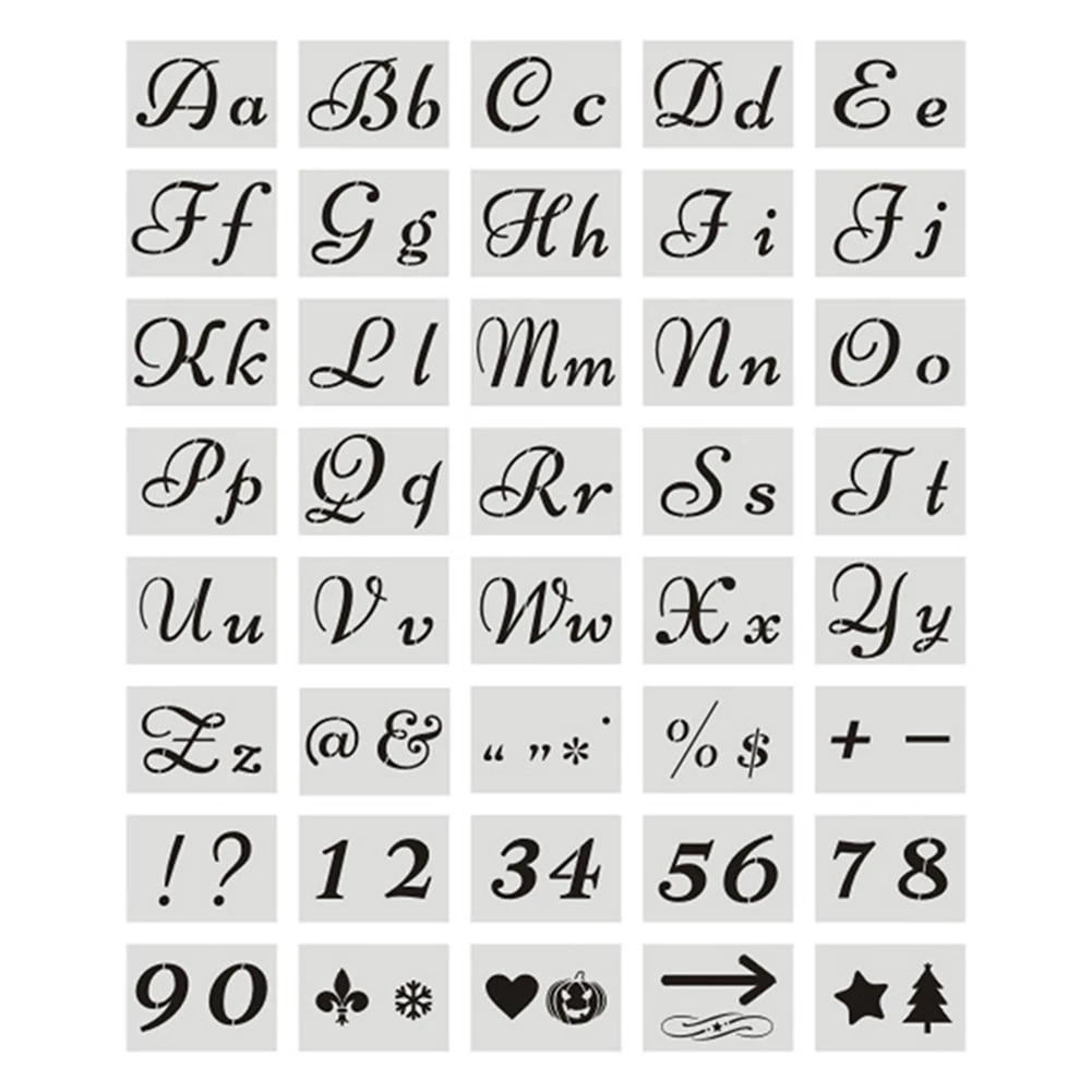 Detail Template Huruf Abjad Nomer 10