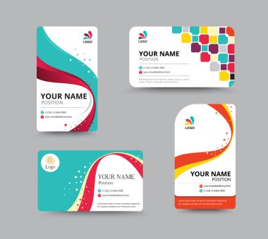 Detail Template Id Card Corel Nomer 28