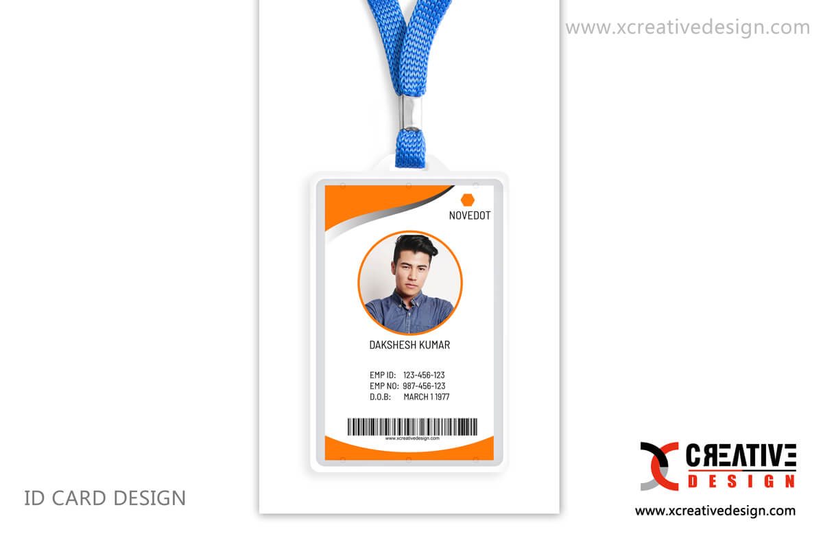 Detail Template Id Card Corel Nomer 8