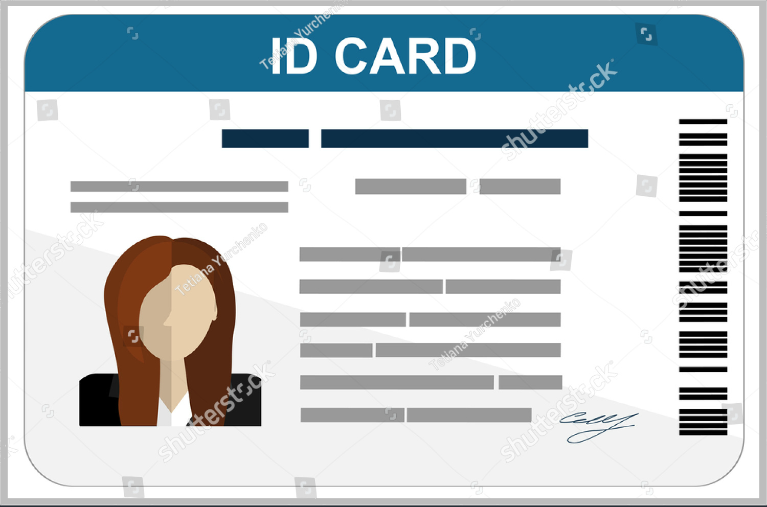 Detail Template Id Card Png Nomer 20