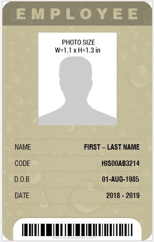 Detail Template Id Card Word Nomer 11