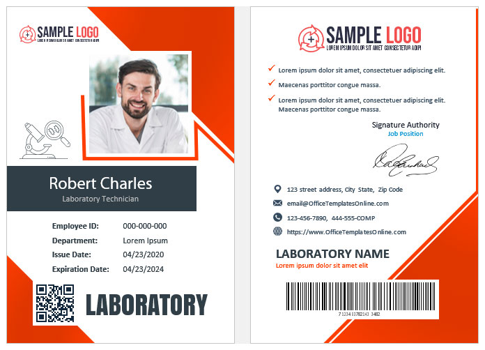 Detail Template Id Card Word Nomer 4