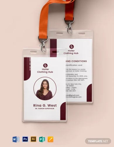 Detail Template Id Card Word Nomer 36