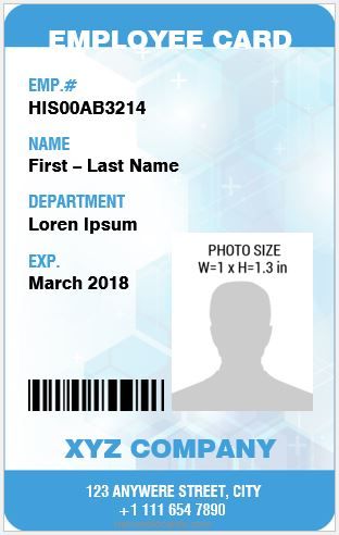 Detail Template Id Card Word Nomer 37