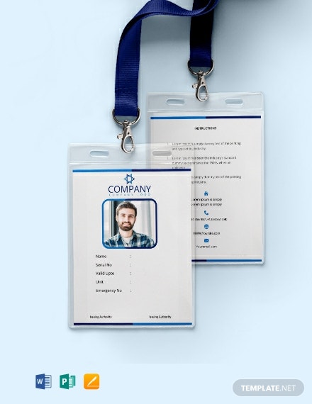 Detail Template Id Card Word Nomer 48
