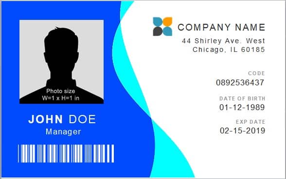 Detail Template Id Card Word Nomer 10