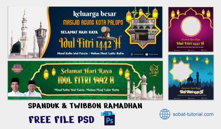Detail Template Idul Fitri Psd Nomer 4