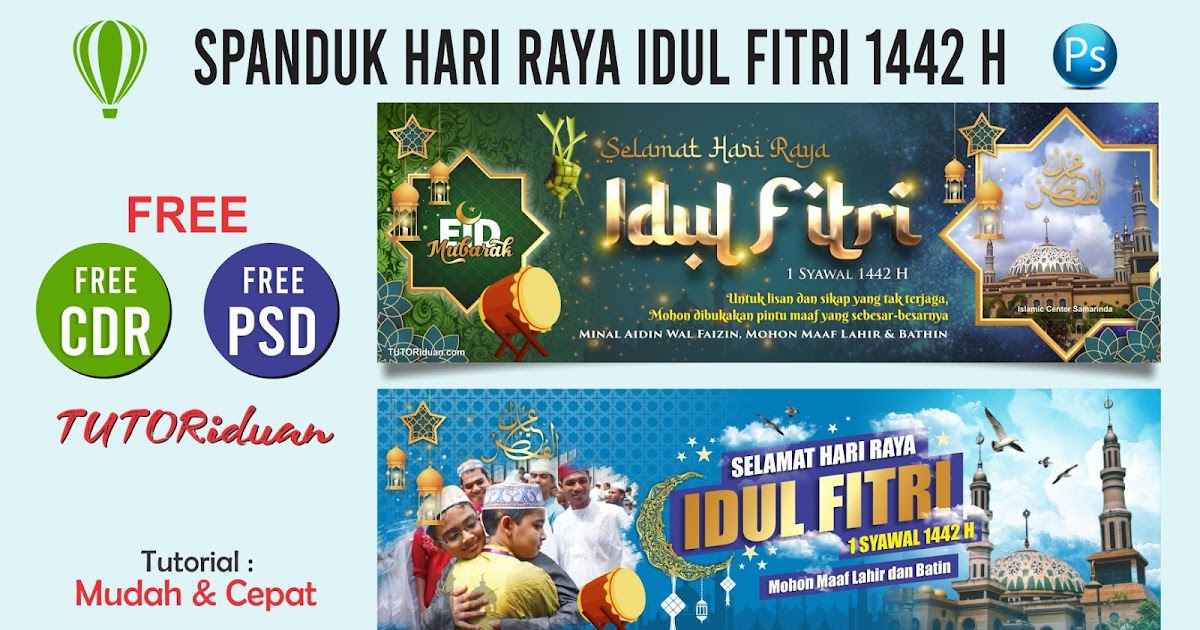 Detail Template Idul Fitri Psd Nomer 7
