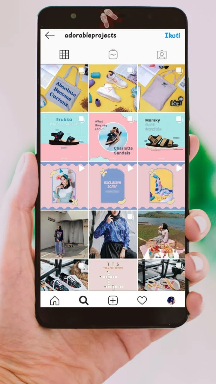 Detail Template Ig Keren Nomer 39