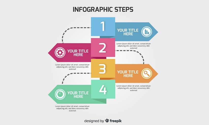 Detail Template Infografis Gratis Nomer 13