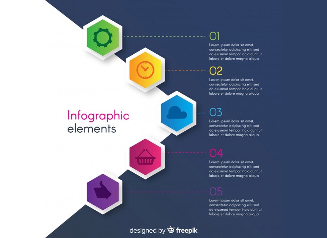 Detail Template Infografis Gratis Nomer 16