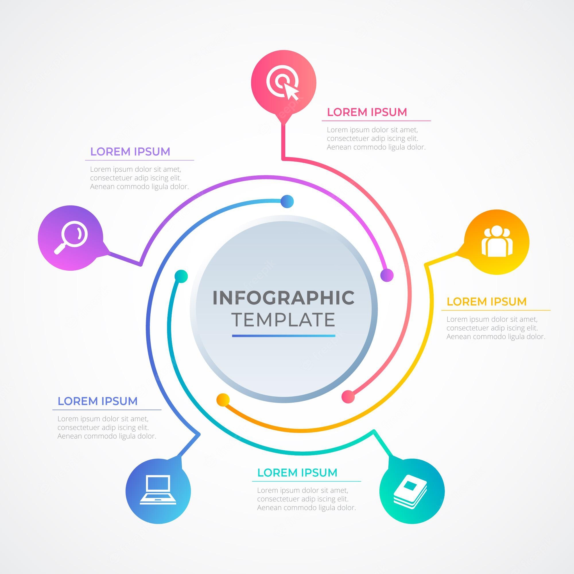 Detail Template Infografis Gratis Nomer 20