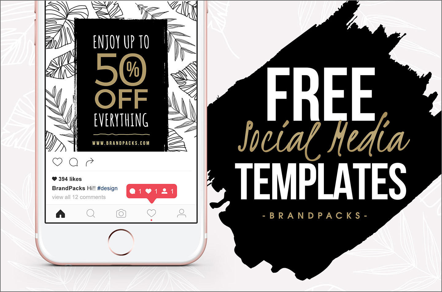 Detail Template Instagram Gratis Nomer 33