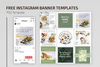 Detail Template Instagram Gratis Nomer 39