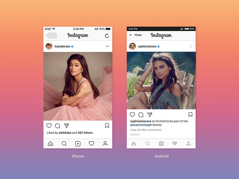 Detail Template Instagram Html Nomer 5