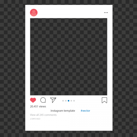 Detail Template Instagram Png Nomer 4