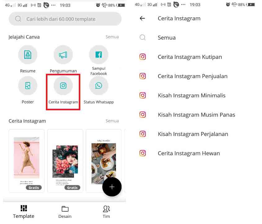 Detail Template Instastory Kekinian Nomer 27
