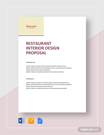 Detail Template Interior Design Proposal Nomer 17
