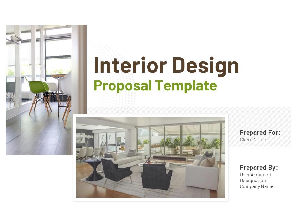 Detail Template Interior Design Proposal Nomer 6