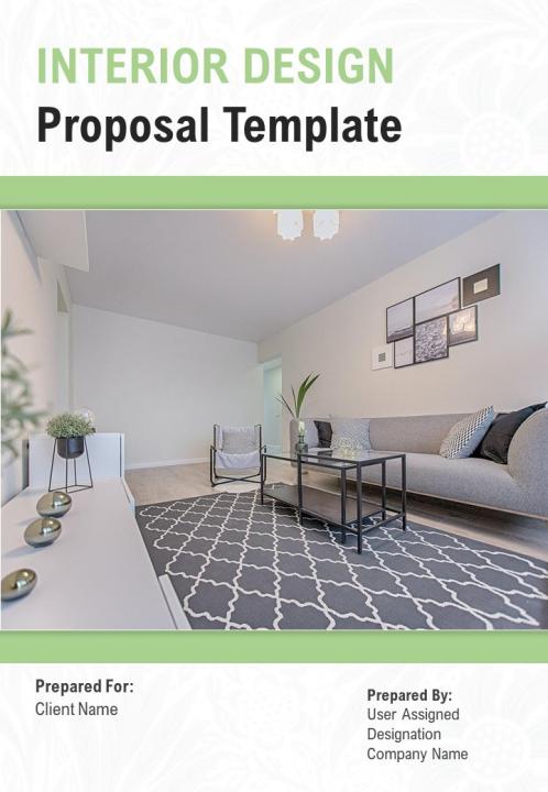 Detail Template Interior Design Proposal Nomer 55