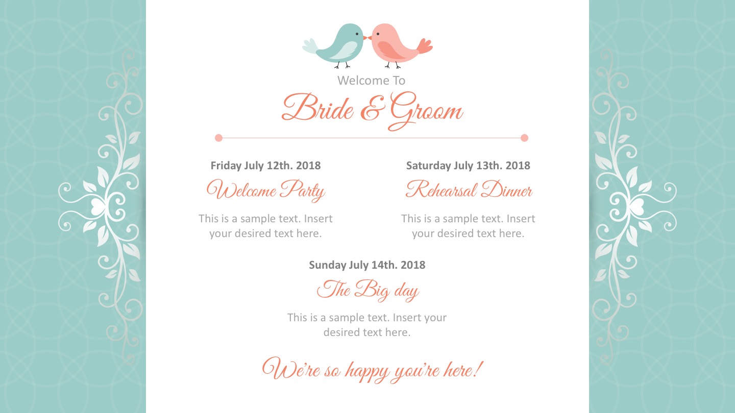 Detail Template Invitation Ppt Nomer 12
