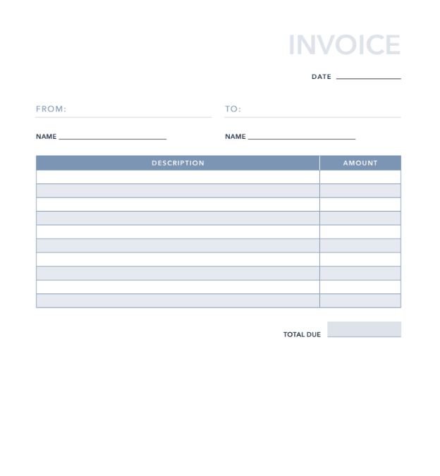 Detail Template Invoice Excel Gratis Nomer 30