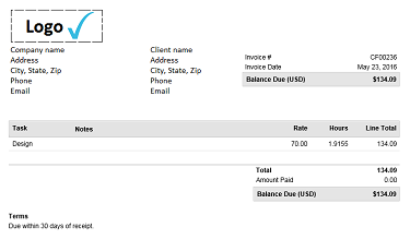 Detail Template Invoice Online Nomer 21