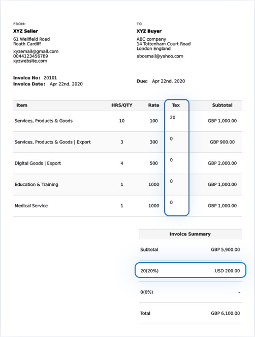 Detail Template Invoice Online Nomer 29