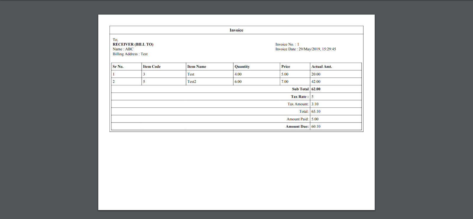 Detail Template Invoice Php Nomer 24