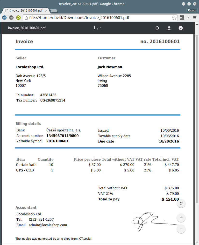 Detail Template Invoice Php Nomer 4