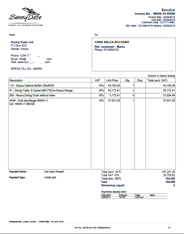 Detail Template Invoice Php Nomer 45