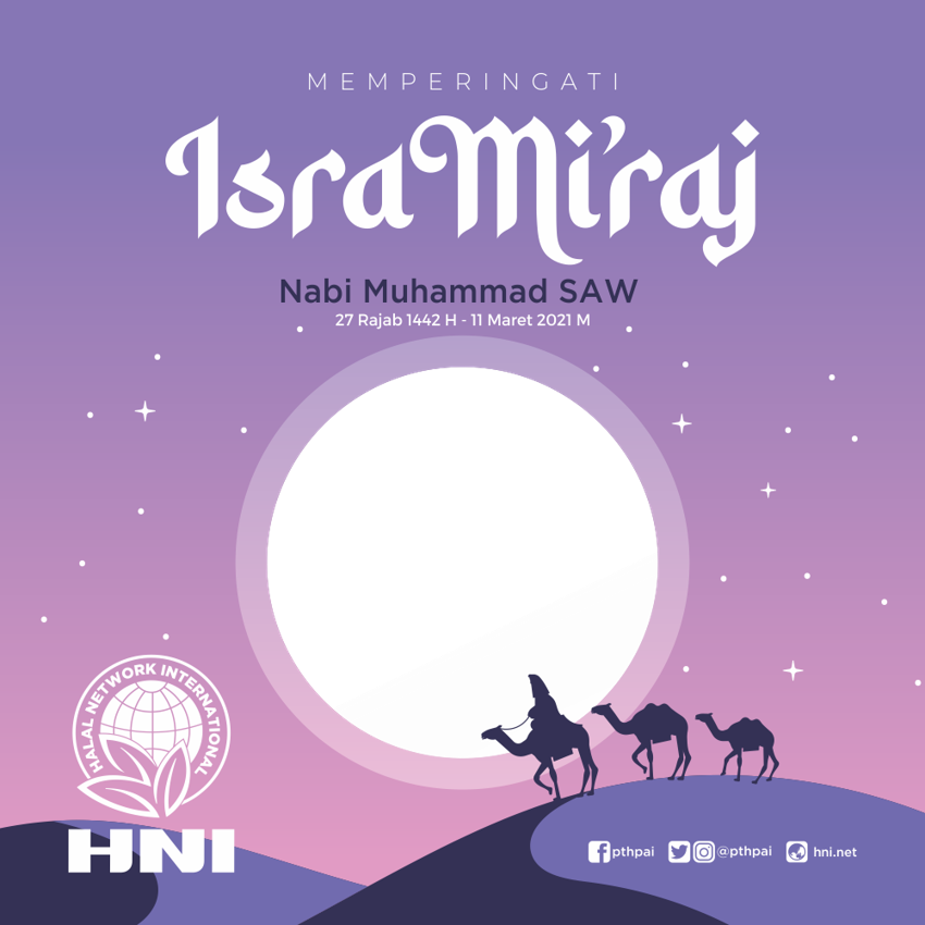 Download Template Isra Miraj Nomer 29