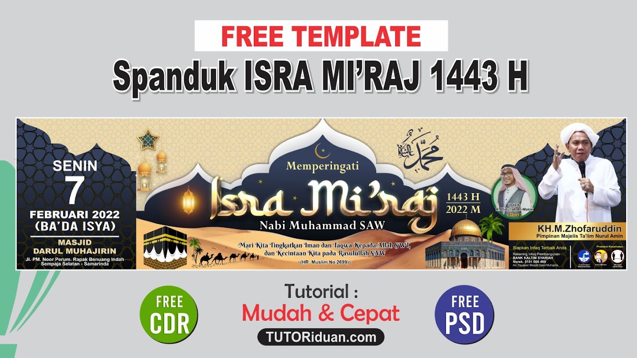 Detail Template Isra Miraj Nomer 45