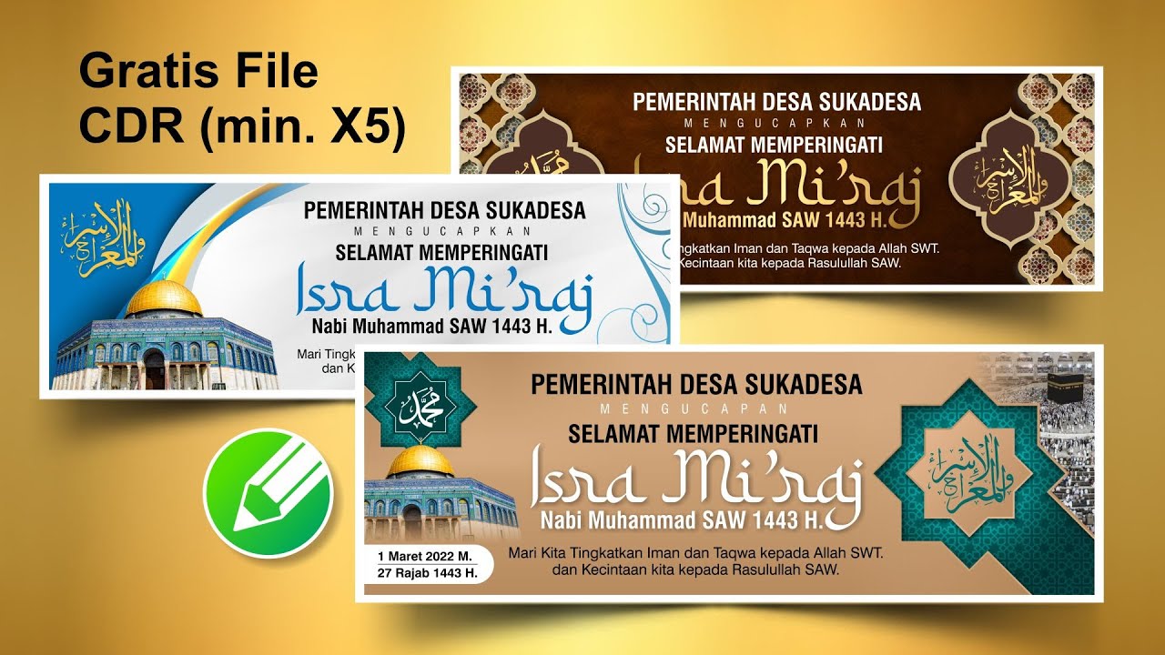 Detail Template Isra Miraj Nomer 47