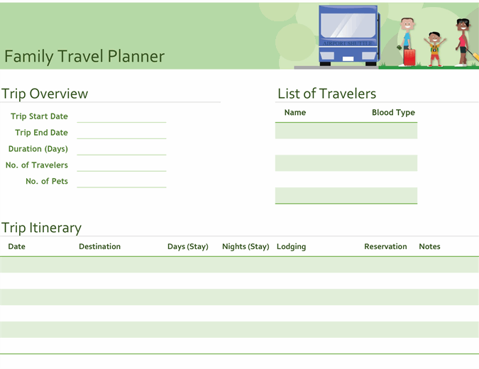 Detail Template Itinerary Travel Nomer 2