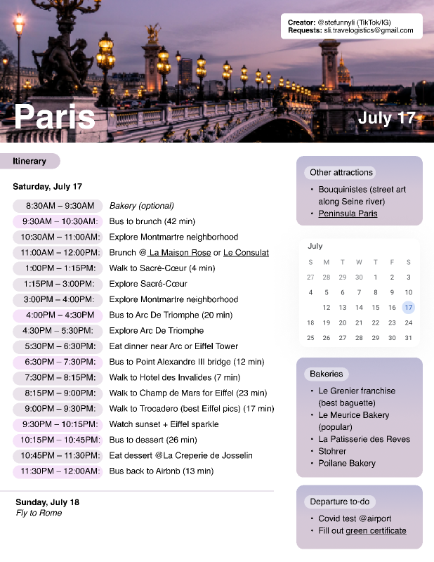 Detail Template Itinerary Travel Nomer 30