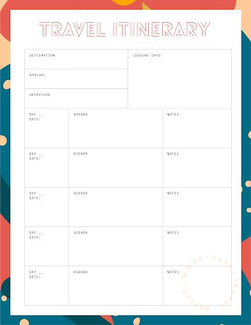 Detail Template Itinerary Travel Nomer 35