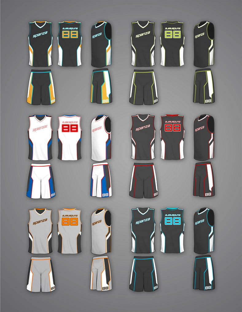 Detail Template Jersey Basket Cdr Nomer 8