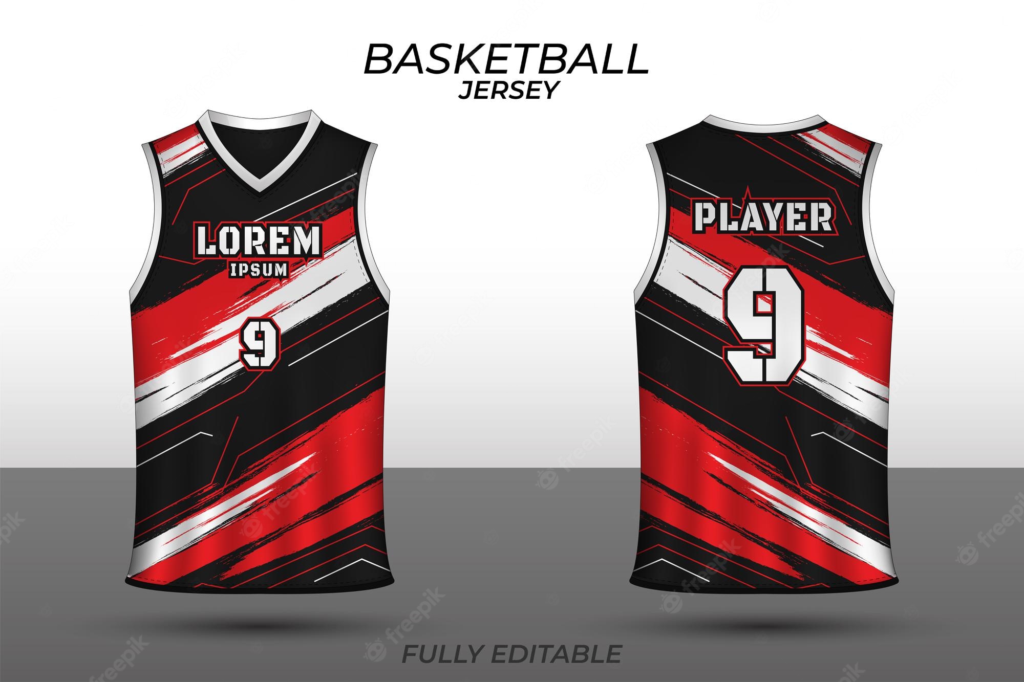 Detail Template Jersey Basket Cdr Nomer 15
