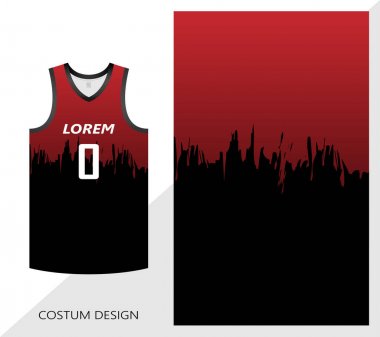 Detail Template Jersey Basket Cdr Nomer 21