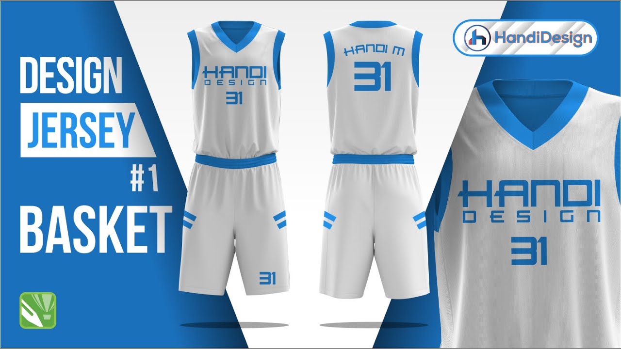 Detail Template Jersey Basket Cdr Nomer 25