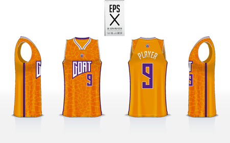 Detail Template Jersey Basket Cdr Nomer 40